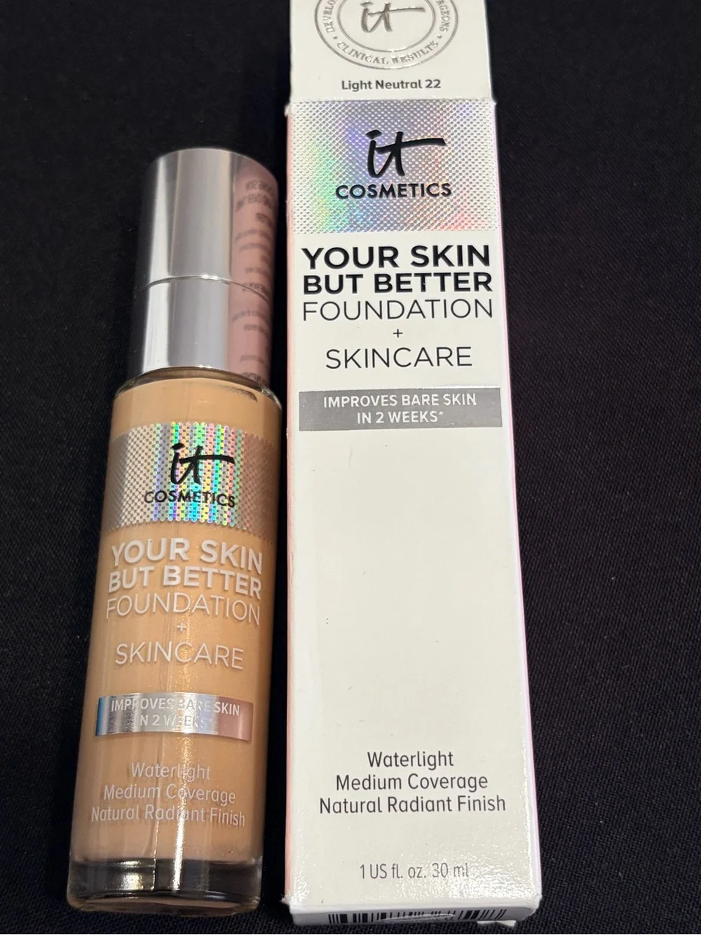 it cosmetics Your Skin But Better Foundation - Light Neutral 22 New